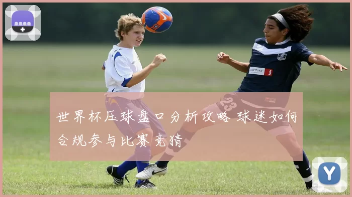 世界杯压球盘口分析攻略 球迷如何合规参与比赛竞猜
