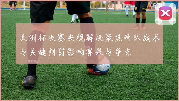 美洲杯决赛央视解说聚焦两队战术与关键判罚影响赛果与争点