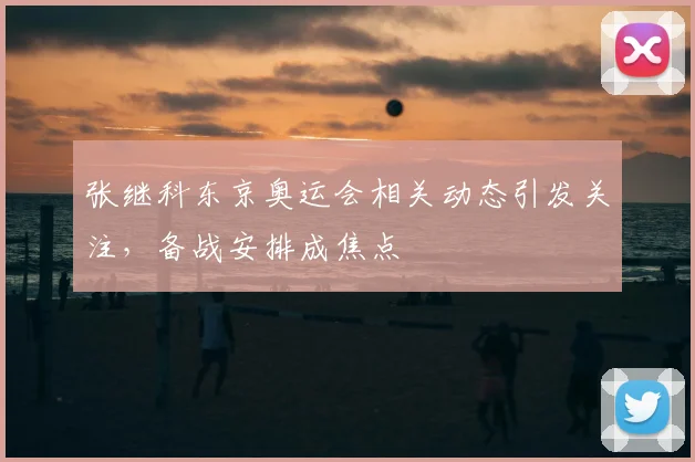 张继科东京奥运会相关动态引发关注，备战安排成焦点